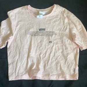 Vans crop top